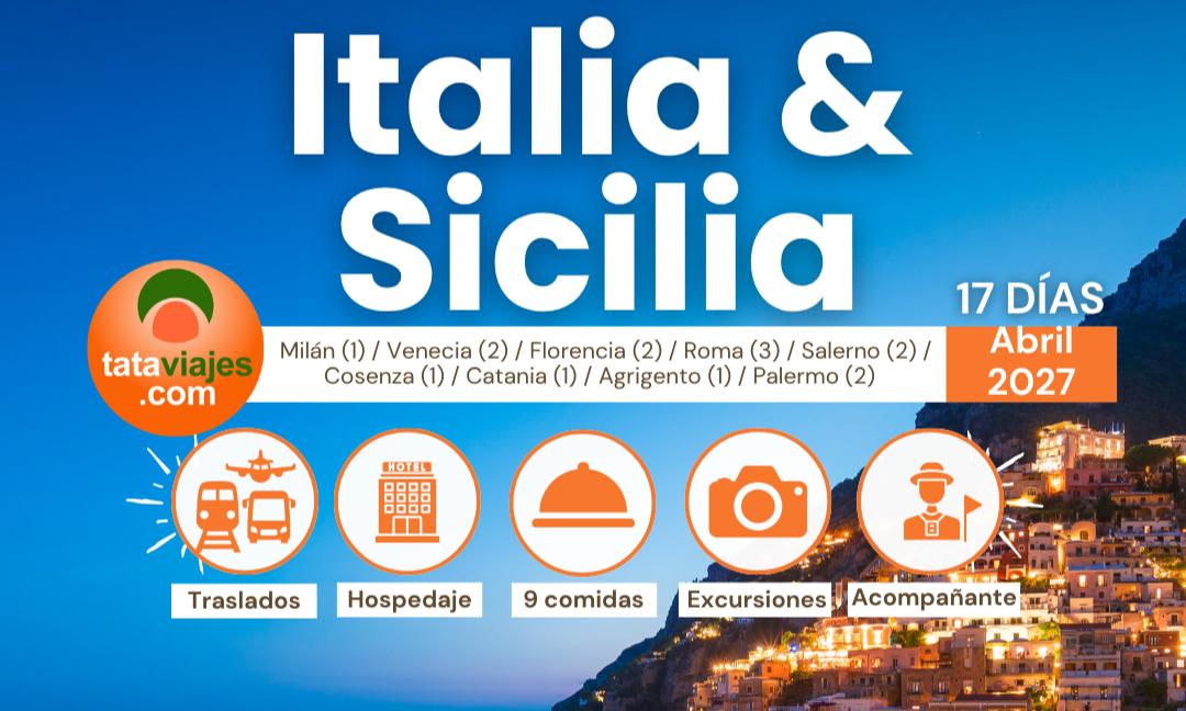 Italia y Sicilia